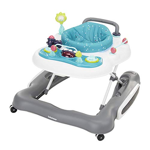 Andador BABYMOOV 5 em 1 (Branco - Alumínio) BABYMOOV - Brinquedos para bebês e equipamentos de atividades - andador, babymov, alumínio