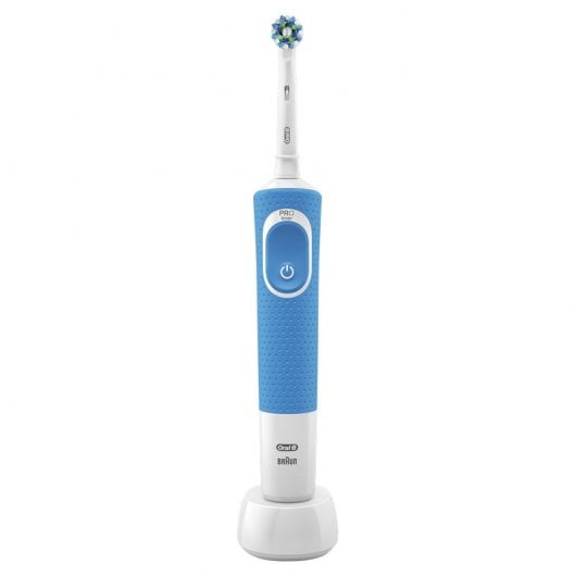 Escova de Dentes Elétrica ORAL B Vitality 100 Azul (20.000 rpm) Oral-B - Acessórios de banheiro - 20.000 rpm, temporizador, limpeza diária, economia