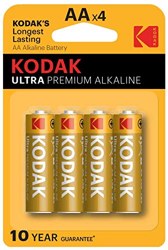 Pilha KODAK Ultra Premium (AA - Alcalino) Kodak - Baterias de uso geral - alcalino, aa, 1,5 V, 4 unidades
