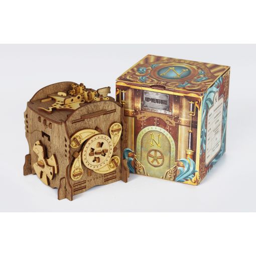 Jogo Didático IDVENTURE Cluebox Capitão Nemo IDVENTURE - Quebra-cabeças - didático, enigmas, puzzle, Capitão Nemo