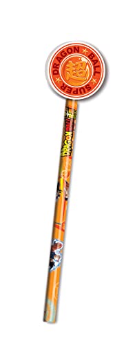 Lápis com Borracha CYPBRANDS Dragon Ball CYP BRANDS - Lápis - borracha, resistente, seguro, 14 cm