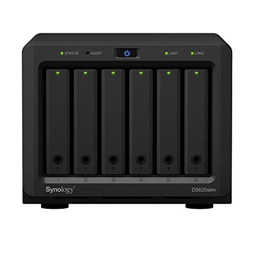 Servidor NAS e de armazenamento SYNOLOGY DS620SLIM Synology - Sistemas de armazenamento de rede - nas, armazenamento, synology
