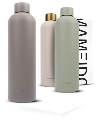 Garrafa Térmica MAMEIDO Taupe Cinza (750 ml) RM COMMERCE GmbH - Porta-alimentos e bebidas - garrafa térmica, mameido, taupe cinza, 750ml