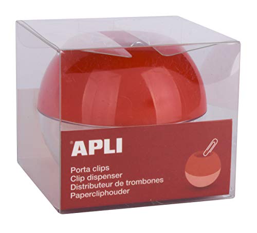 Dispensador de Aglomerados APLI 13351 (Transparente) APLI - Clipes de papel e grampos - porta-clips, magnético, cliques, organizados