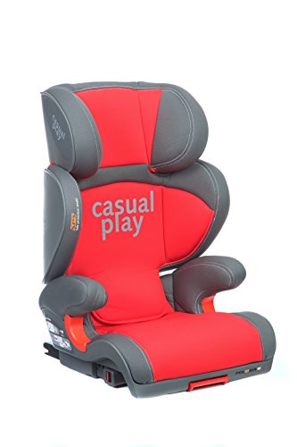 Cadeira Auto CASUALPLAY Polaris Fix Flame Vermelho Casualplay - Cadeirinhas para bebês e crianças pequenas - auto, fixa, vermelho
