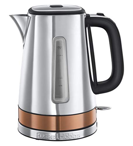 Russell Hobbs 24280-70 Chaleira Eléctrica 1.7 L 2400 W Preto Aço Inoxidável Russell Hobbs - Eletrodomésticos de cozinha - 1.7 L, 2400 w, preto, aço inoxidável