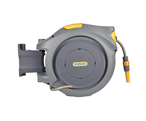 Enrolador de Mangueira Automática Hozelock 25M 24020000 Hozelock - Mangueiras de jardim - automática, antirrobos, preto, verde