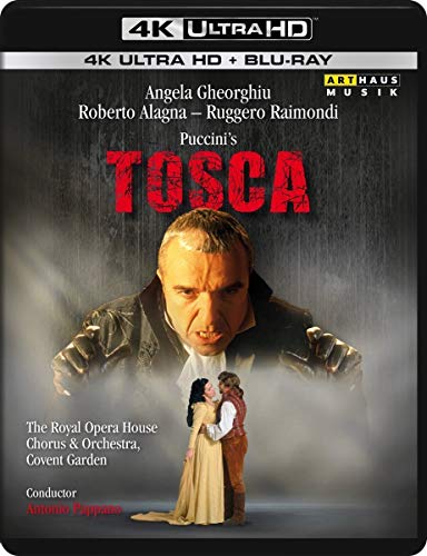 Blu-Ray La Tosca - Opera Studio Production (Edição em Espanhol) Arthaus Musik - Dvds de filmes e programas de televisão - blu-ray, ópera, toscas, giacomo puccini, música