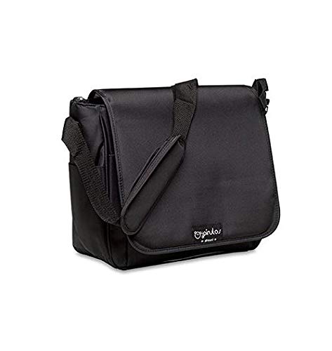 Bolsa de Maternidade Pirulo Microfibra Preto (Recondicionado Como Novo) Coimasa - Bolsas, carteiras e estojos - microfibra, preto, recondicionado