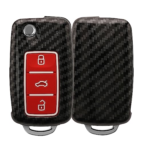 Capa para Chaves KWMOBILE 405CMBK Preto Kw-Commerce - Fechaduras e trincos - preto, plástico, chaves