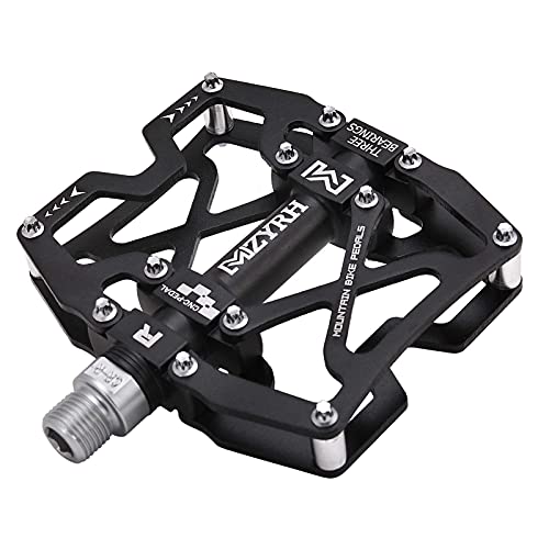 Pedais para Ciclismo MYZRYH (Preto e Laranja) MZYRH - Peças da transmissão da bicicleta - preto, laranja, ciclismo