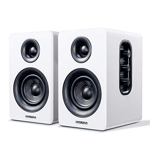 Colunas SANYUN SW208 (Branco - Bluetooth) Sanyun - Alto-falantes - bluetooth, branco