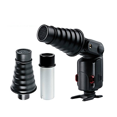 Flash de estúdio AD-S9 com gaiola para abelha de Witstro GODOX - Difusores de flash - 60W, modo flash, sinalizador LED, gaiola para abelha