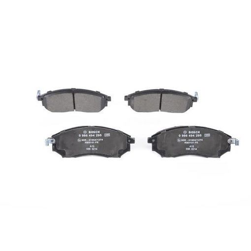 Conjunto de 2 Placas de Freio BOSCH 0 986 494 295 Bosch - Sistema de freios de veículos motorizados - 2 placas, bosch, compatibilidade