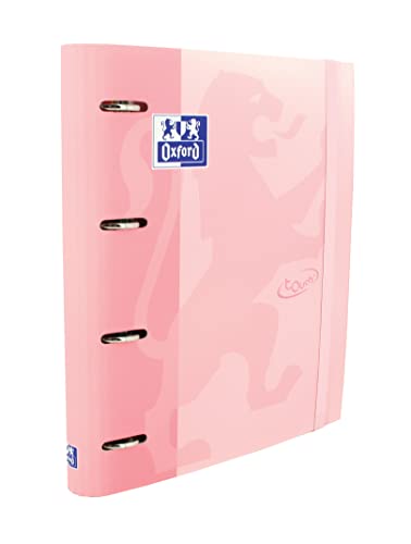 Dossier OXFORD 4 Argolas (Rosa - Polipropileno) Hamelin Brands - Pastas Organizadoras - 4 argolas, polipropileno, rosa