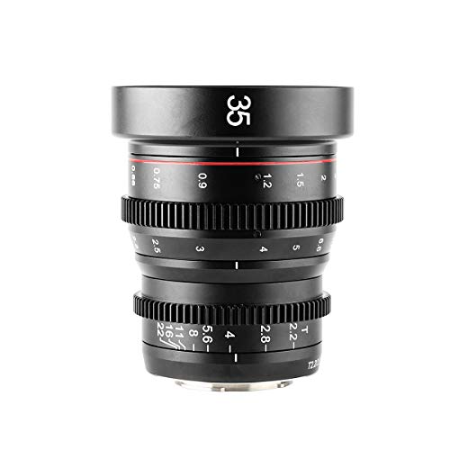 Objetiva MEIKE 50MM T2.2 MINI (Encaixe: Micro 4/3 - Abertura: f/22) Meike - Lentes de câmera - 50mm, t2.2, micro 4/3, f/22