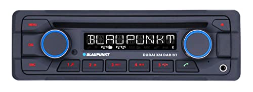Autorrádio BLAUPUNKT Dubai 324 Dab BT Heavy Duty Blaupunkt - Aparelhos de áudio e vídeo para veículos e sistemas de painel - 24V, 1din, bluetooth, dab+, usb, aux