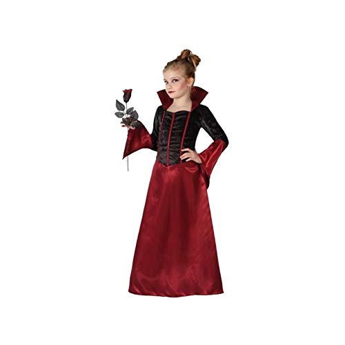 Fato de Menina DISFRAZZES Vampira Com Gola (Tam: 5-6 anos) ATOSA - Fantasias - fato, gola, vampira, 5-6 anos