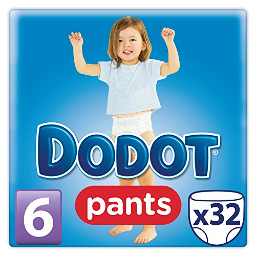 Fraldas DODOT Pants (Tamanho 6 - 32 unidades) Procter & Gamble - Roupa interior - fraldas, tamanho 6, 32 unidades