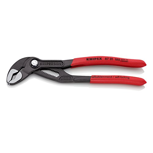 Knipex 87 01 180 alicate Alicates de corte KNIPEX - Alicates - aço cromado, -20 °C a +180 °C, vermelho, 18 mm