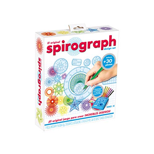 Conjunto de Artesanato para Crianças SPIROGRAPH 80978 World Brands - Materiais de arte e artesanato - artesanato, crianças, espacial, madeira, canetas
