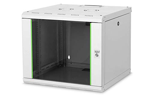 Armário Rack DIGITUS DN-19 09U-6/6 60 kg Cinzento Digitus - Acessórios de computador - 60 kg, cinzento, 2,4 kg