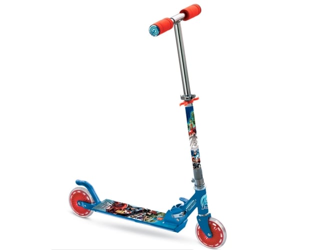 Mota MONDO Marvel Avengers (Idade Mínima Recomendada: 3 anos) Mondo - Patinetes elétricos - alumínio, plástico, apoio para pés, manípulo regulável