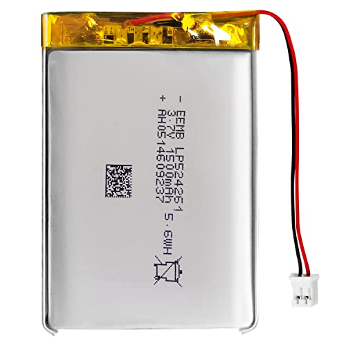 Bateria EEMB Lithium Polymer Bateria 3.7V 1500mAh EEMB Co.,Ltd - Baterias - lithium polymer, 3.7V, 1500mAh