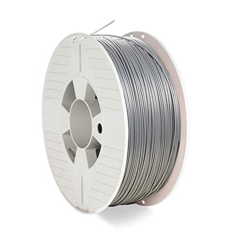 Verbatim 55319 material para impressão em 3D Ácido polilático (PLA) Prateado 1 kg Verbatim - Acessórios para impressoras 3d - PLA, prateado, 1 kg