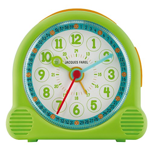 Relógio Despertador para Crianças JACQUES FAREL ACL 02 Jacques Farel Sveglie - Relógios despertadores - despertador, 3 cores, alarma, snooze