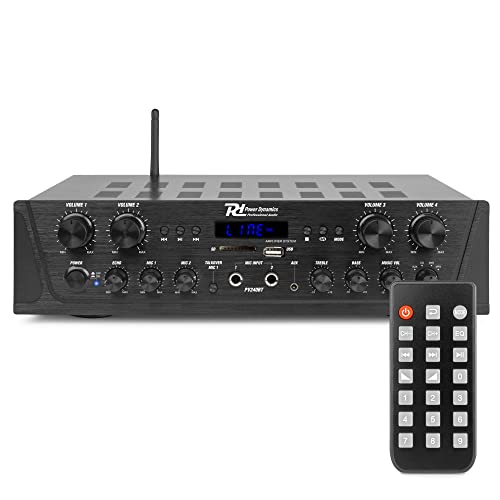 Amplificador de Áudio POWER DYNAMICS PV240BT (Preto) Tronios B.V. - Áudio - preto, pv240bt