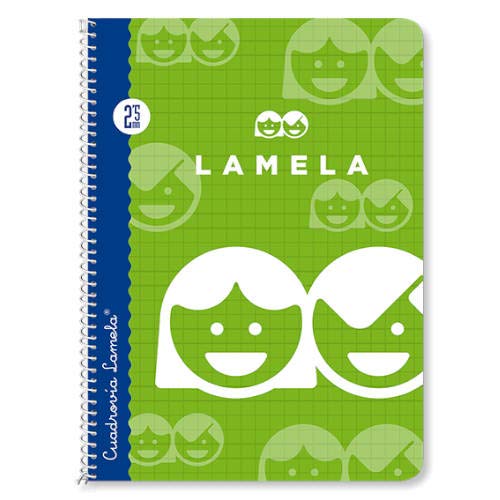 Caderno LAMELA (Branco - A4 - Quadriculado) Lamela - Cadernos e bloco de notas - a4, quadriculado