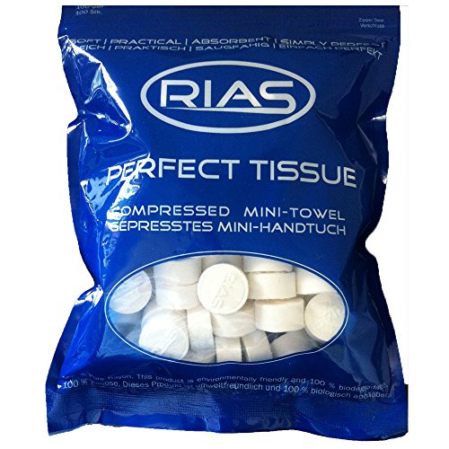 Toalha de Banho RIAS Originals (100 Unidades) RIAS - Máscaras de compressão para cuidados com a pele - toalha, banho, rias originals, 100 unidades