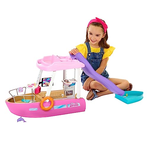 Barbie Dream Boat Barco (Idade mínima recomendada: 3 anos) Mattel - Conjuntos de brinquedos - barbie, barco, 3 anos
