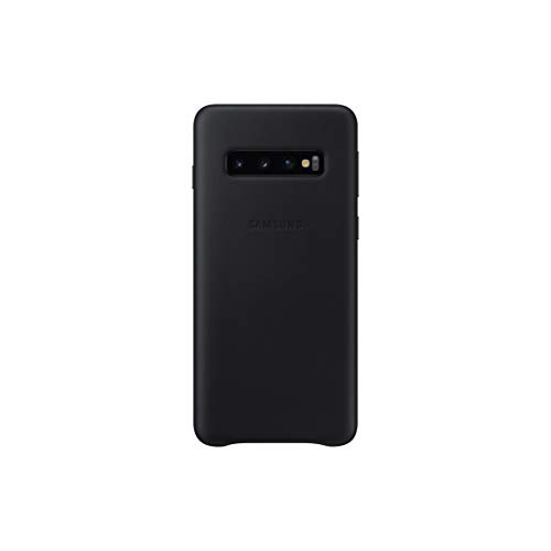 Capa SAMSUNG Galaxy S10 Pele Preto (6.1'' - Fólio) SAMSUNG - Capas para telemóveis - samsung, galaxy s10, preto, fólio
