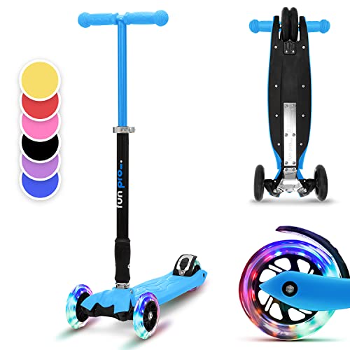 Trotinete FUN PRO Two (Idade Mínima: 5 anos - 72 x 30 x 90 cm) Superlunary Products - Computadores - idade mínima 5 anos, 72 x 30 x 90 cm, freio de fricção, rodas LED multicoloridas