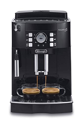 Máquina de Café DELONGHI Magnifica S ECAM 21.117.B (15 bar) DELONGHI - Máquinas de café espresso - 15 bar, thermoblock, cappuccino, café moído