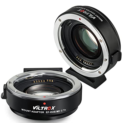 Viltrox EF-EOS M2 0.71X Speed Booster adaptador para lentes VILTROX - Peças e acessórios para câmeras - speed booster, ef-eos m2, lentes