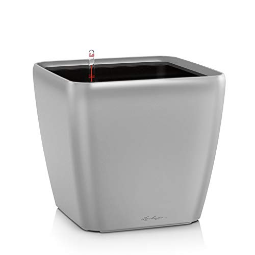 Vaso para Plantas Quadrado Premium LS 50cm - Kit Completo PLASTIKA LECHUZA - Vasos e canteiros - premium, 50cm, kit completo