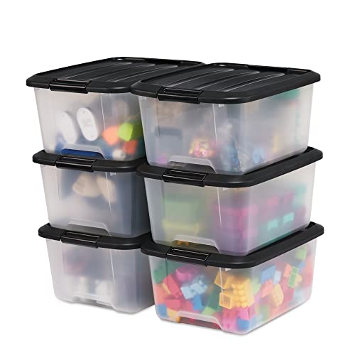 Caixa de Arrumação IRIS OHYAMA 6 Cajas de arrumação Iris Ohyama - Caixas de mudança e envio - polipropileno, 6 cajas, 60 litros