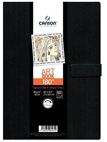 Caderno CANSON Artbook (A4 - 21x29.7cm - Branco) Canson - Cadernos e bloco de notas - a4, 21x29.7cm, branco, urban sketching