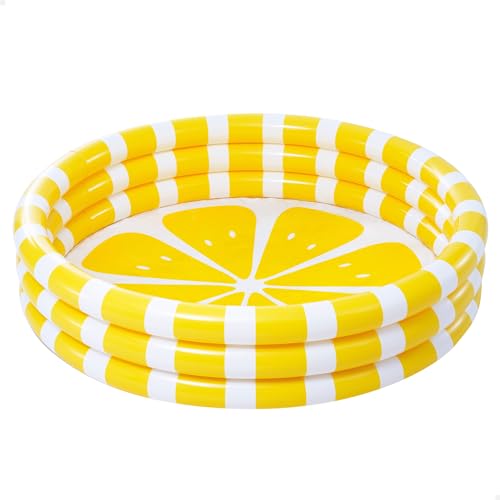 Piscina Insuflável Infantil Redonda Intex Lemon INTEX - Piscinas - infantil, redonda, vinil resistente, três câmaras de ar