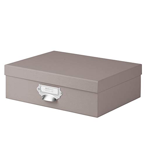 Caixa de Arrumação RÖSSLER S.O.H.O. Taupe Rössler Papier - Recipientes de armazenamento doméstico - plástico, 3 anos, 275x220x165mm