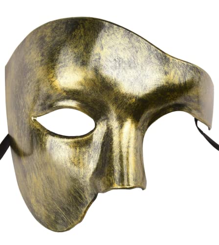 Máscara LILWEMEN Halloween Masquerade Phantom Of The Opera Lilwemen - Brincadeira de faz de conta - ópera, media cara, halloween, cosplay