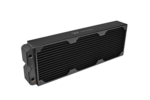 Radiador THERMALTAKE Pacific CL360 RGB (Cobre) Thermaltake - Peças de refrigeração de sistema de computador - radiador, thermaltake, pacific cl360 rgb, cobre, tubos de calor, ventilador led rgb