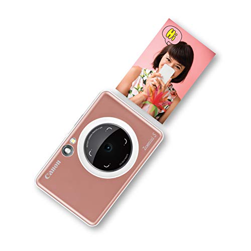 Máquina Fotográfica Instantânea CANON Zoemini S Rosa Dourado Canon - Câmeras digitais - fotográfica, instantânea, canon, zoemini s, rosa dourado