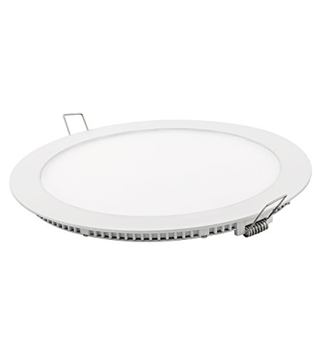 Plafon Led Downlight 18W Cct 2700K 5000K Branco MATEL - Luminárias de teto - plafon led, downlight, 18W, cct, 2700k, 5000k, branco