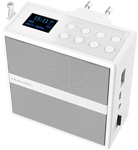 Rádio VR-RADIO Radios de Cozinha (Preto - Digital - FM/DAB+ - Pilhas) VR-Radio - Radios - preto, digital, fm/dab, pilhas