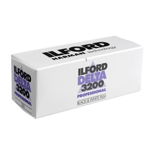 Ilford Delta 3200-120 papel fotográfico Carga individual Branco e Preto Ilford - Equipamento de revelação e processamento - carga individual, branco e preto, delta 3200