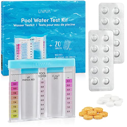 Teste para Cloro e PH para Piscinas Livaia LIVAIA - Acessórios para piscina e spa - ph, cloro, pastilhas, DPD